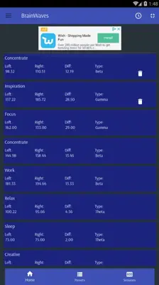 Brain Waves android App screenshot 6